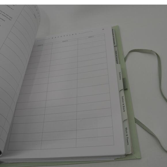 Bride's Essential Wedding Planner Deluxe Edition Amy Nebens - Picture 11 of 16